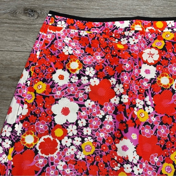 Victoria Victoria Beckham Women’s Printed Floral ALine Miniskirt Size 6 UK 10 - Picture 6 of 16